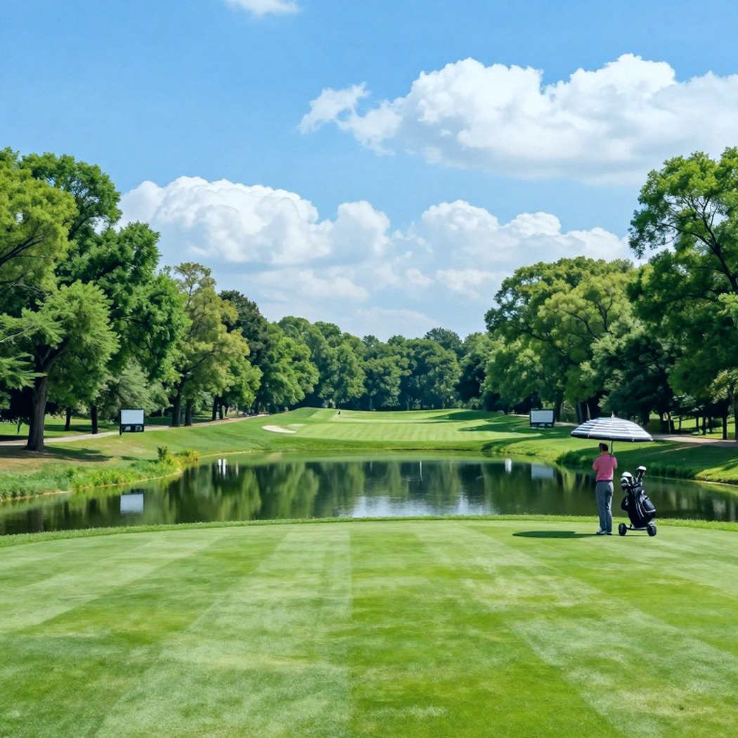 Cơn gió lạ: Khi bóng lăn xuống nước trước cú chip, luật golf nói gì?